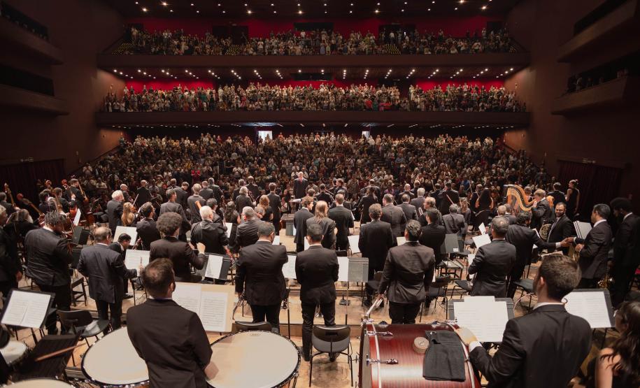 Orquestra Sinfônica do Paraná se apresenta em Colombo pelo projeto Guaíra para Todos