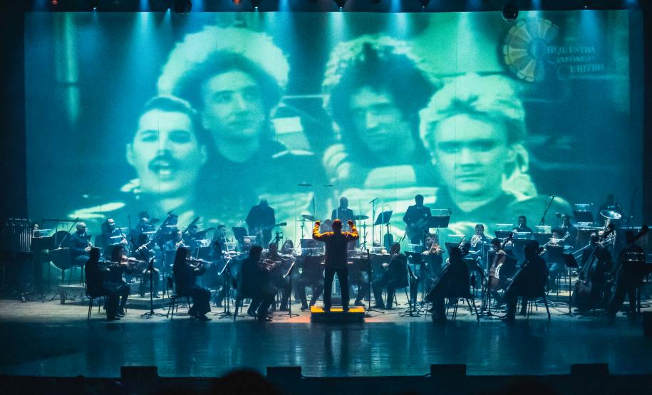 "Sinfonia Rock": Orquestra Sinfônica de Curitiba leva sucessos da banda "Queen" ao Guairão