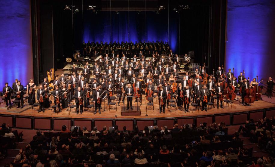 Concerto de 40 anos da Orquestra Sinfônica do Paraná será exibido na programação de fim de ano da TV Paraná Turismo