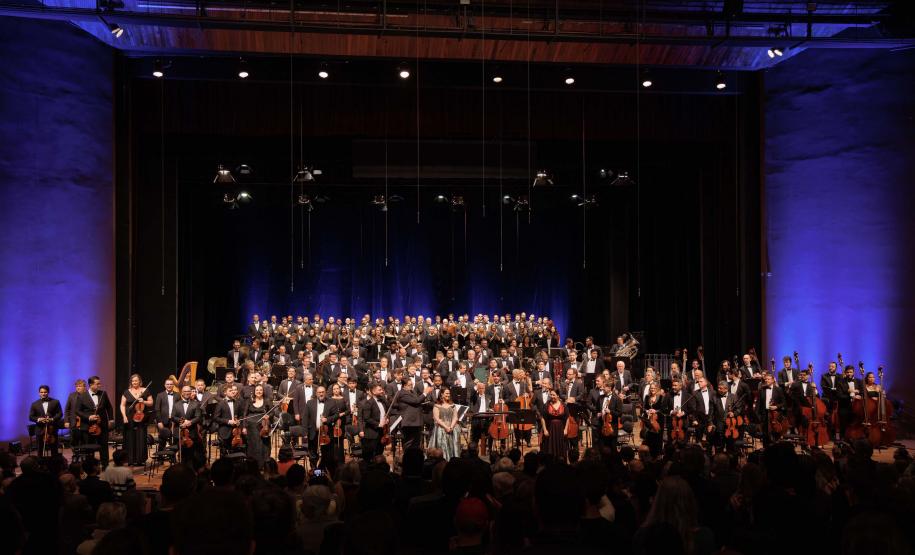 Concerto de 40 anos da Orquestra Sinfônica do Paraná será exibido na programação de fim de ano da TV Paraná Turismo