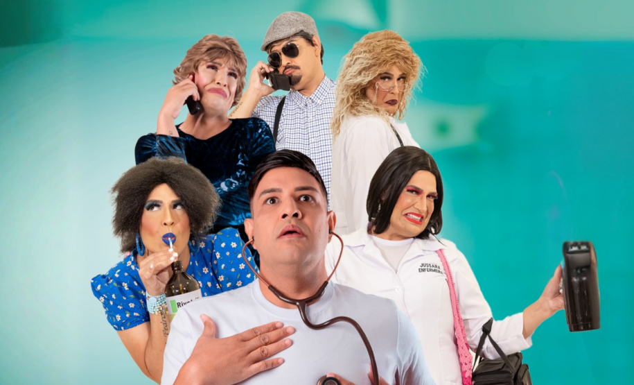 Guaíra recebe comédia de Diego Besou: “Nem que eu surte no plantão”