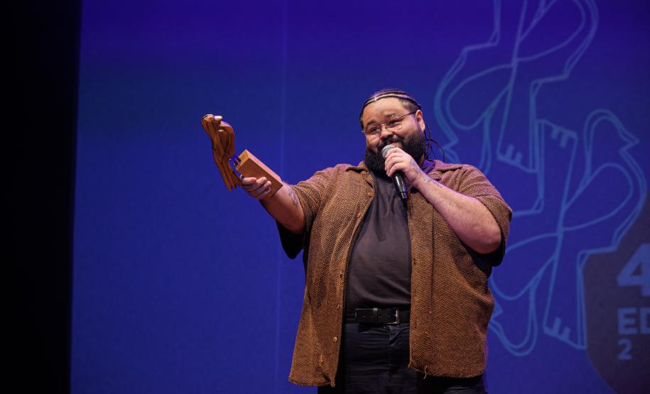 Entrega do Prêmio Gralha Azul aconteceu nesta segunda-feira (01)