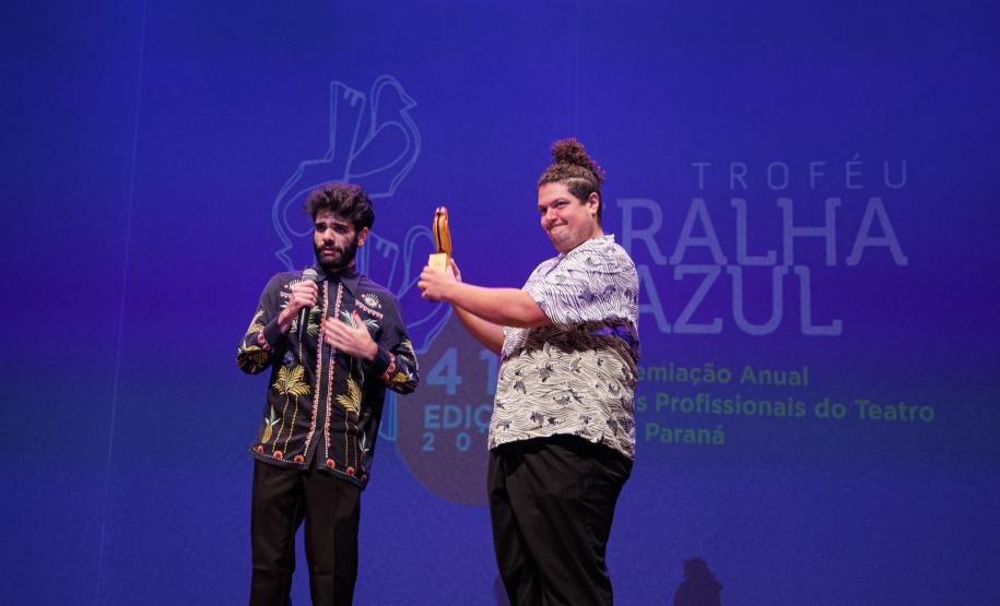 Entrega do Prêmio Gralha Azul aconteceu nesta segunda-feira (01)