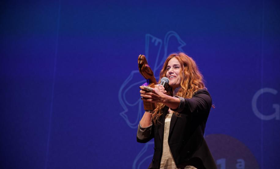 Entrega do Prêmio Gralha Azul aconteceu nesta segunda-feira (01)