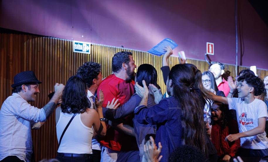 Entrega do Prêmio Gralha Azul aconteceu nesta segunda-feira (01)