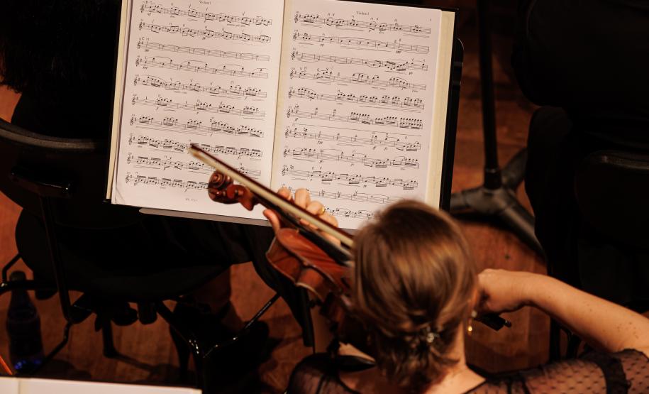 Concerto de encerramento da Orquestra Sinfônica do Paraná em 2025.