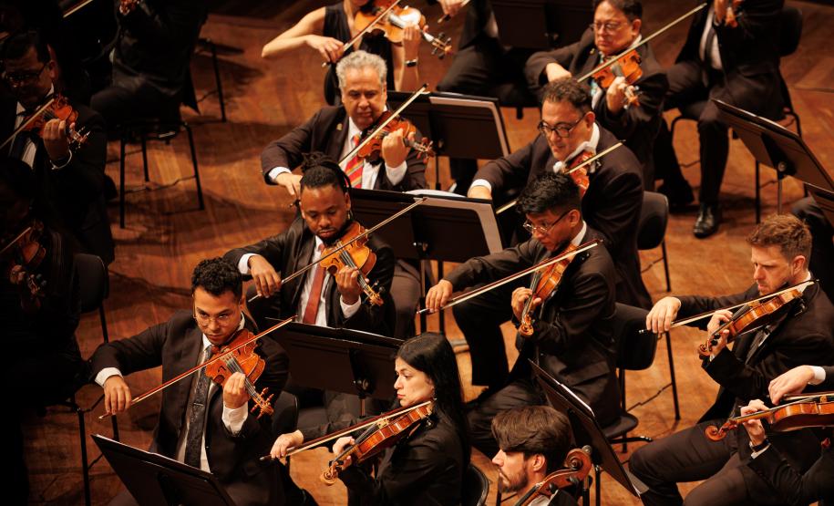 Concerto de encerramento da Orquestra Sinfônica do Paraná em 2025.