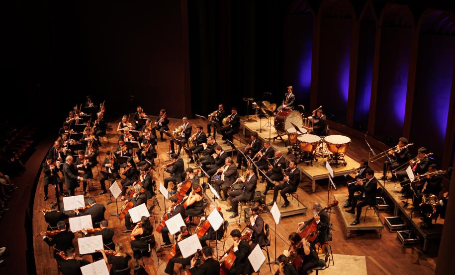 Concerto de encerramento da Orquestra Sinfônica do Paraná em 2025.