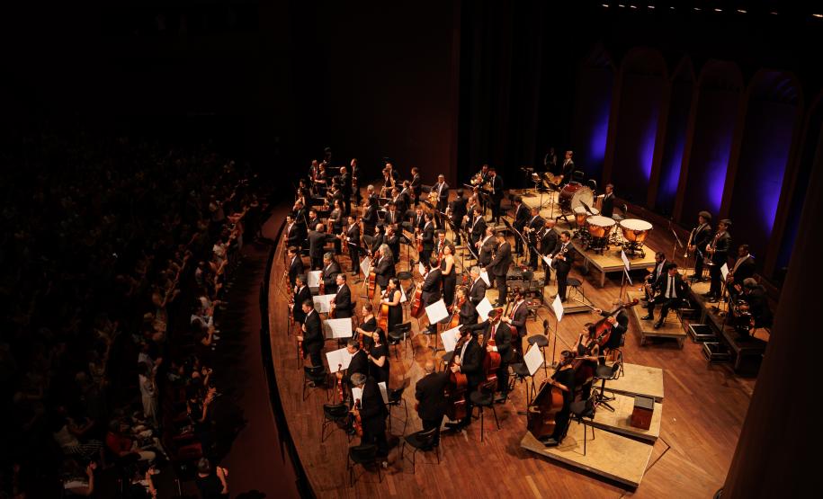 Concerto de encerramento da Orquestra Sinfônica do Paraná em 2025.