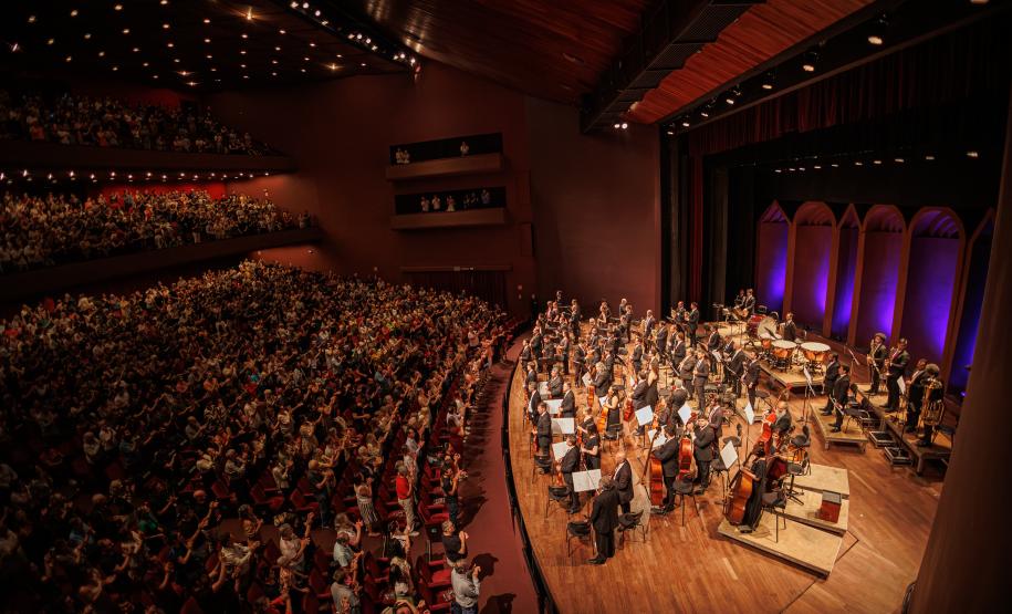 Concerto de encerramento da Orquestra Sinfônica do Paraná em 2025.