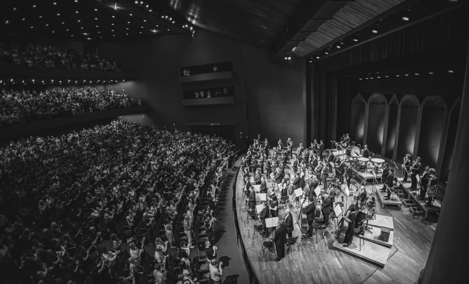 Concerto de encerramento da Orquestra Sinfônica do Paraná em 2025.