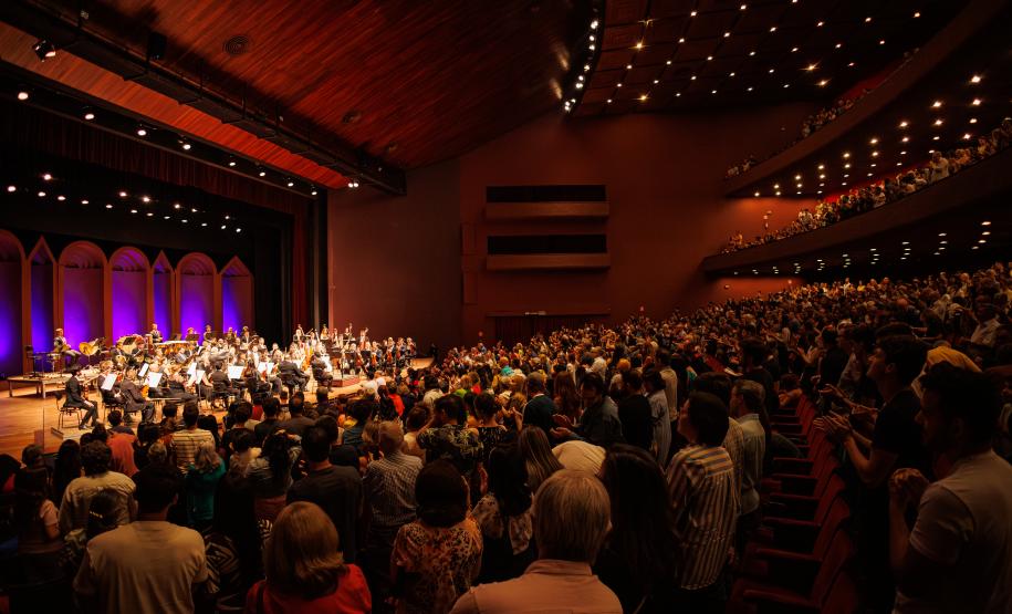 Concerto de encerramento da Orquestra Sinfônica do Paraná em 2025.