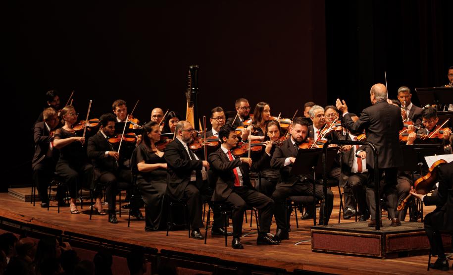 Concerto de encerramento da Orquestra Sinfônica do Paraná em 2025.