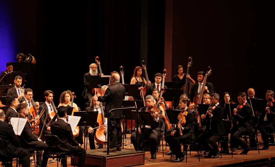 Concerto de encerramento da Orquestra Sinfônica do Paraná em 2025.