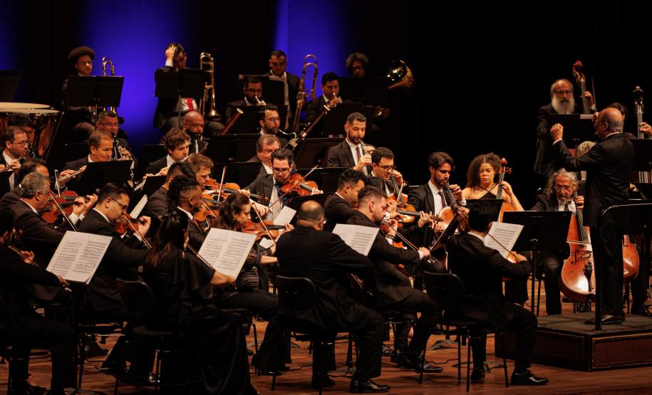 Concerto de encerramento da Orquestra Sinfônica do Paraná em 2025.