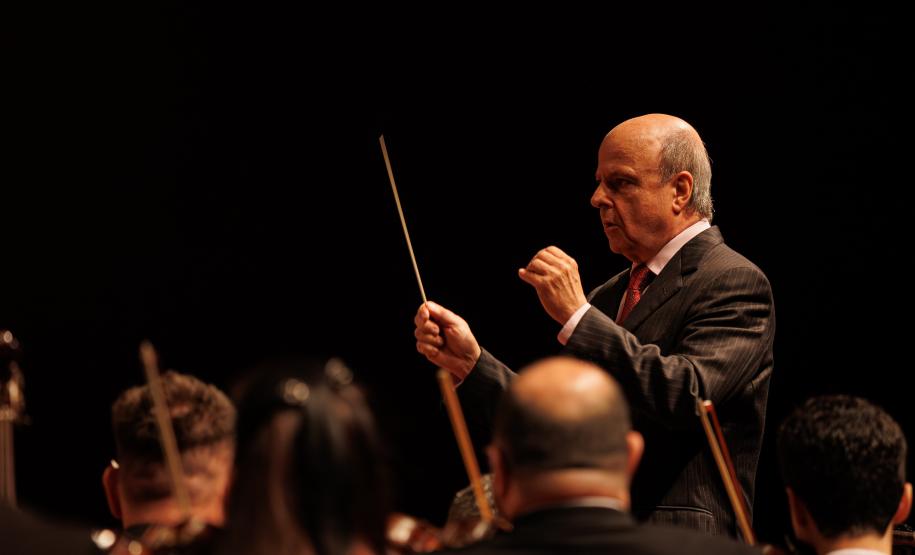 Concerto de encerramento da Orquestra Sinfônica do Paraná em 2025.