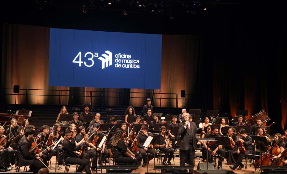 Apresentações da 43ª Edição da Oficina de Música de Curitiba lotaram os auditórios do Centro Cultural Teatro Guaíra