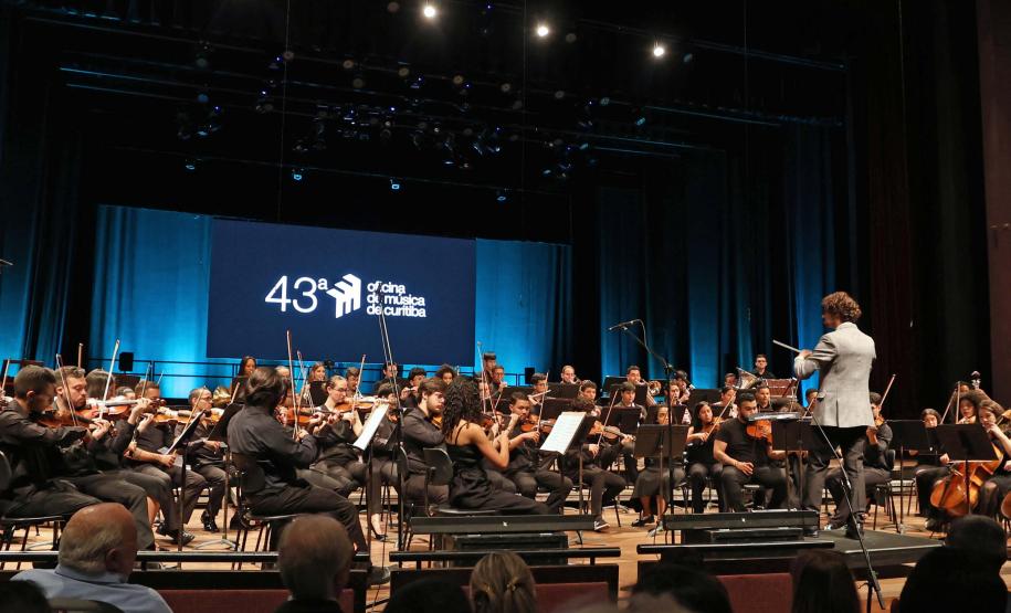 Apresentações da 43ª Edição da Oficina de Música de Curitiba lotaram os auditórios do Centro Cultural Teatro Guaíra