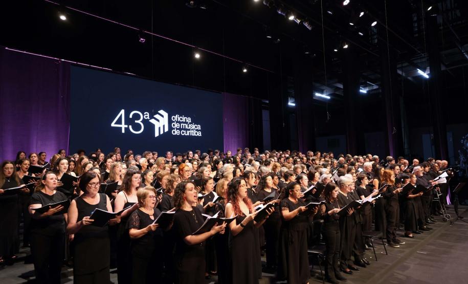 Apresentações da 43ª Edição da Oficina de Música de Curitiba lotaram os auditórios do Centro Cultural Teatro Guaíra