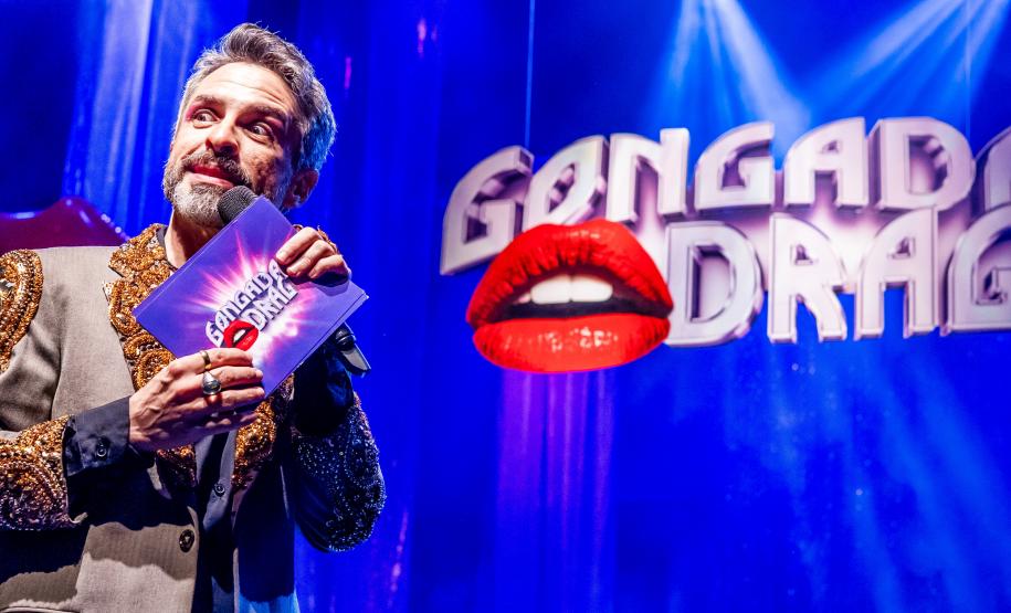 Fenômeno de público pelo país, espetáculo "Gongada Drag" chega ao Teatro Guaíra