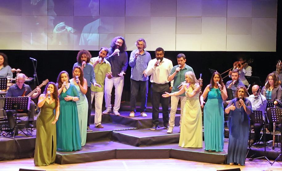 Show dos 30 anos do grupo Brasileirão.