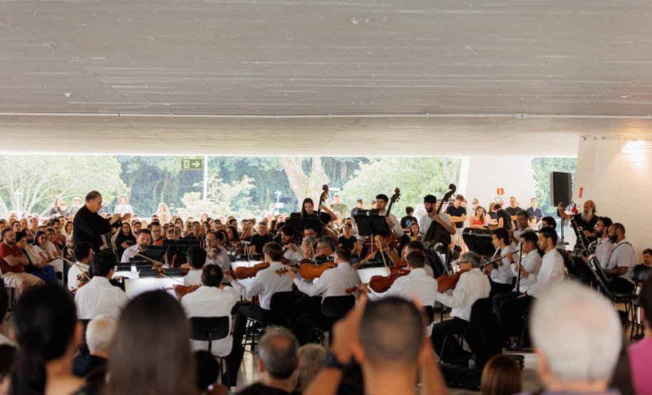 Cerca de mil pessoas prestigiaram o primeiro concerto da Orquestra Sinfônica de 2026 no MON.