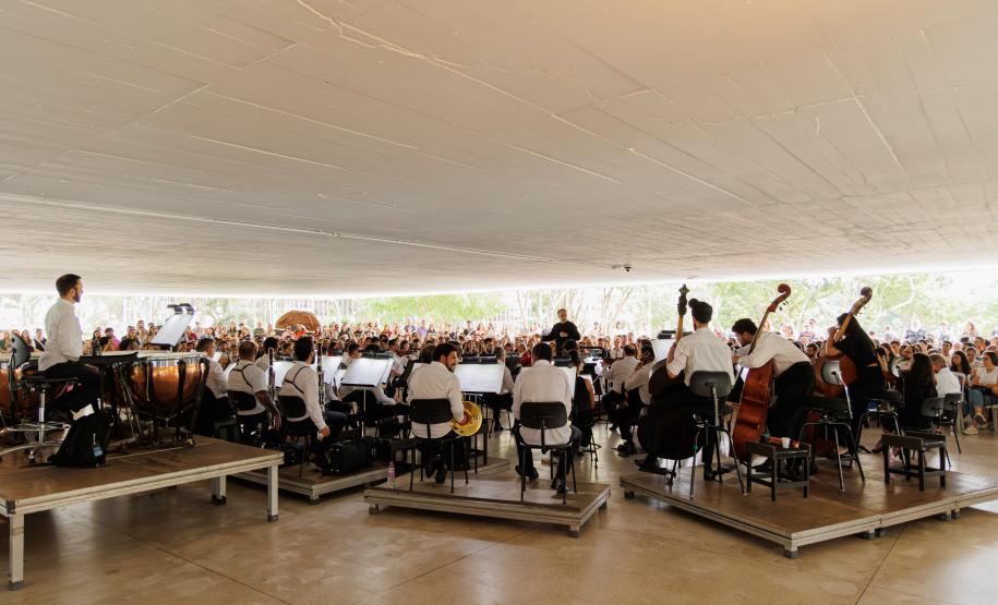 Cerca de mil pessoas prestigiaram o primeiro concerto da Orquestra Sinfônica de 2026 no MON.