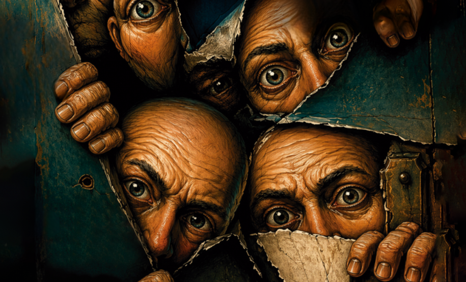 Grupo Delírio volta ao palco do Guairinha com o espetáculo "Kafka – Entre Portas que Nunca Abrem"