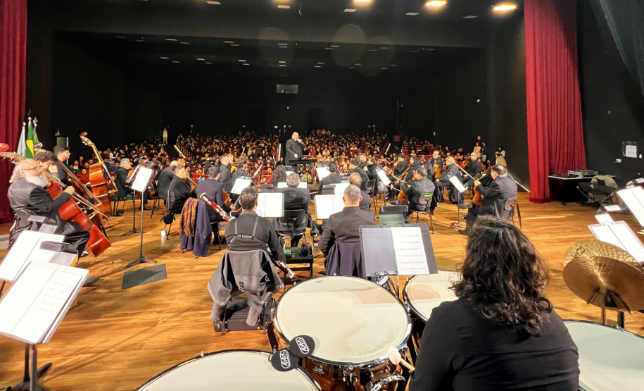 Projeto Guaíra para Todos leva concerto didático a Almirante Tamandaré