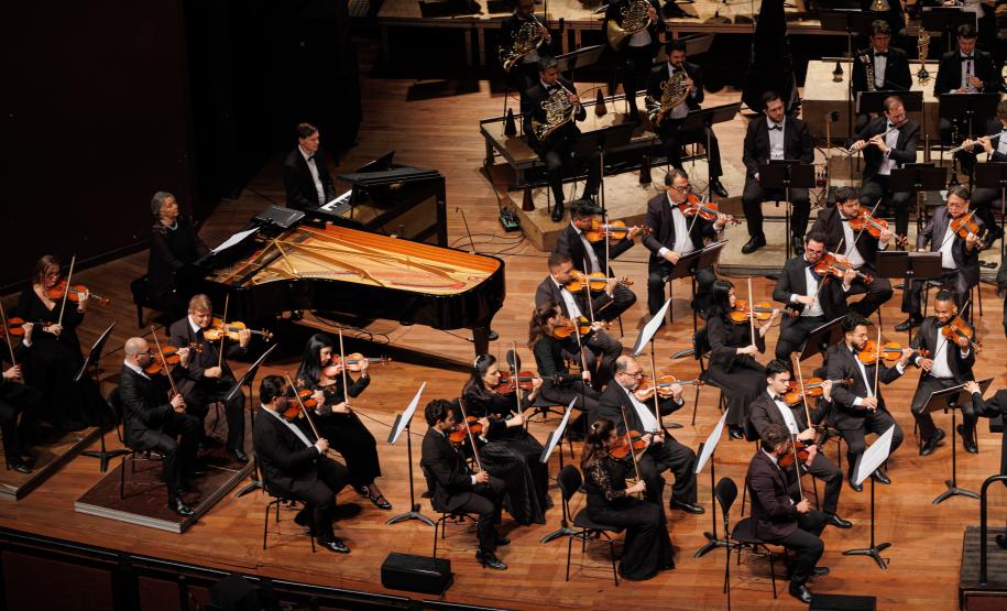 Concerto dos 41 anos da Orquestra Sinfônica do Paraná leva mais de 4,3 mil pessoas ao Guaíra