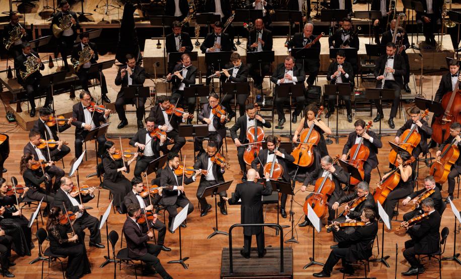 Concerto dos 41 anos da Orquestra Sinfônica do Paraná leva mais de 4,3 mil pessoas ao Guaíra