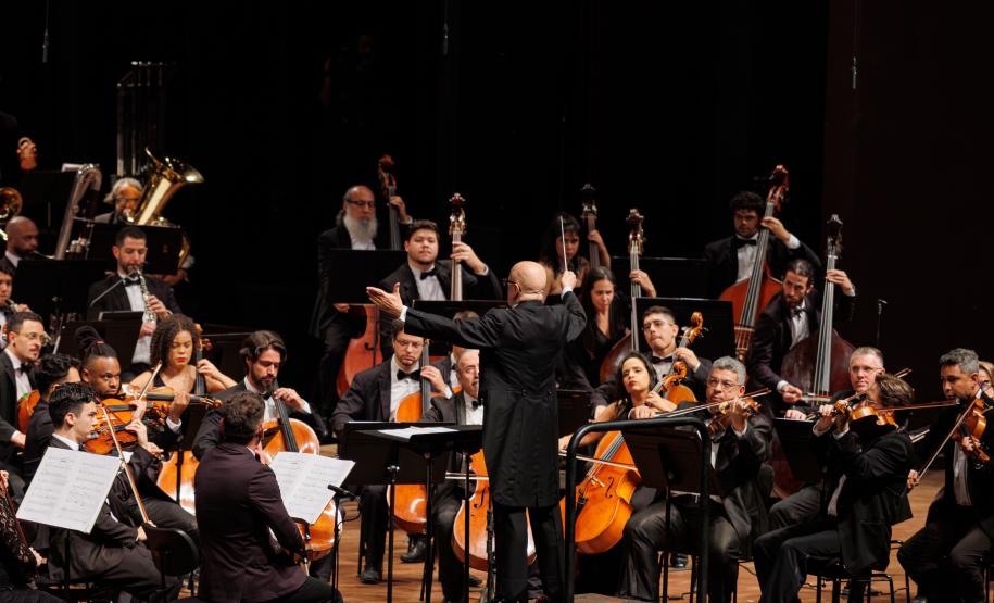 Concerto dos 41 anos da Orquestra Sinfônica do Paraná leva mais de 4,3 mil pessoas ao Guaíra