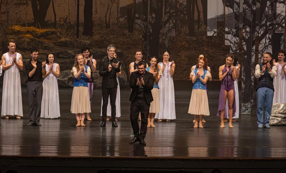 GiselleS marca a parceria entre o Balé Teatro Guaíra e a Orquestra Sinfônica do Paraná.