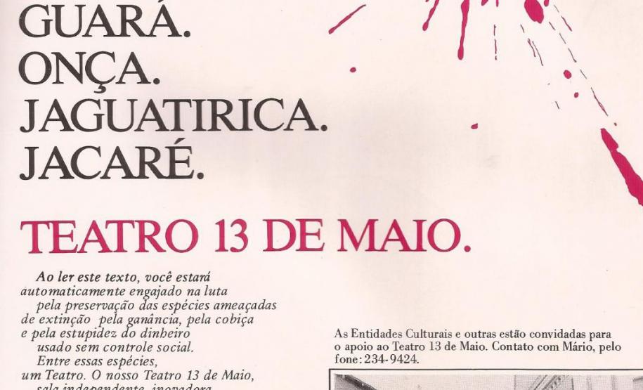 Teatro José Maria Santos ganha documentário no aniversário de 28 anos