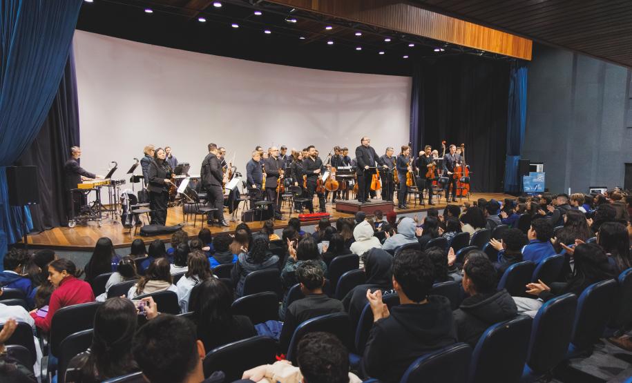 Orquestra Sinfônica do Paraná apresenta concertos gratuitos em Campina Grande do Sul