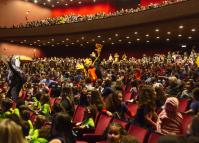 Imagem de espetáculo acontecido no Teatro Guaíra