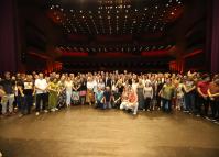 Evento no placo do Guairão