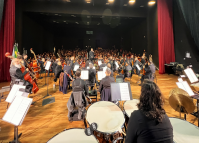 Projeto Guaíra para Todos leva concerto didático a Almirante Tamandaré 